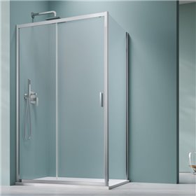 Vixor Formula 6 CG1 Kabina prysznicowa prostokątna narożna Chrom błyszczący 130x90 cm (N11-00130-01-01+N11-60090-01-01)