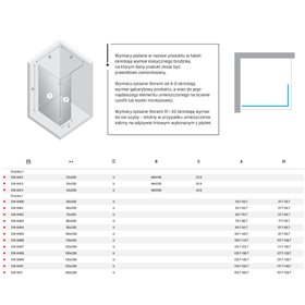New Trendy Eventa Gold Brushed Kabina prysznicowa Walk-In (2 ścianki) U 50x33x200 Active Shield 2.0 (EXK-8400+EXK-8413)