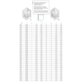 New Trendy Eventa Copper Brushed Kabina prysznicowa 1D prostokątna Prawa 90x110x200 Active Shield 2.0 (EXK-8048)