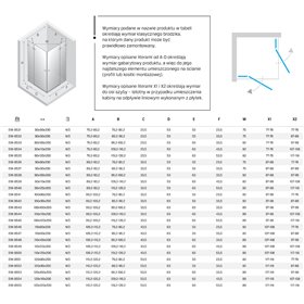 New Trendy Avexa Nickel Brushed Kabina prysznicowa 2D prostokątna 110x80x200 cm Active Shield 2.0 (EXK-8546)