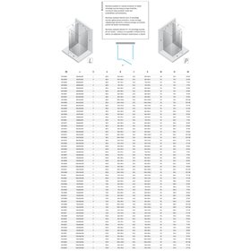 New Trendy Avexa Nickel Brushed Kabina prysznicowa 1D prostokątna przyścienna Prawa 110x100x200 cm Active Shield 2.0 (EXK-8615)