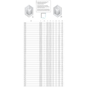 New Trendy Avexa Nickel Brushed Kabina prysznicowa 1D prostokątna Prawa 100x90x200 cm z wieszakiem (EXK-8700)