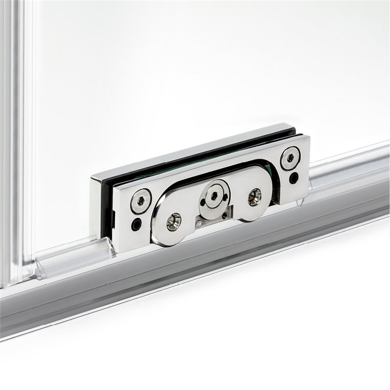 New Trendy Smart NZ4 Kabina prysznicowa chrom 1D walk-in U 130x200 cm wspornik skośny (EXK-4090-WU)