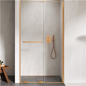 New Trendy Smart Drzwi wnękowe copper brushed 1D U 180x200 cm z uchwytem (EXK-7660)