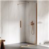 New Trendy Smart Kabina prysznicowa copper brushed 1D walk-in U 150x200 cm (EXK-7774)