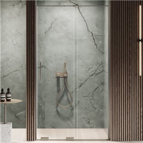 New Trendy Smart Drzwi wnękowe gunmetal brushed 1D U 130x200 cm (EXK-7818)