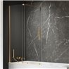 New Trendy Smart Parawan nawannowy gold brushed 1D U 110x150 cm- wspornik skośny (EXK-7788-WU)