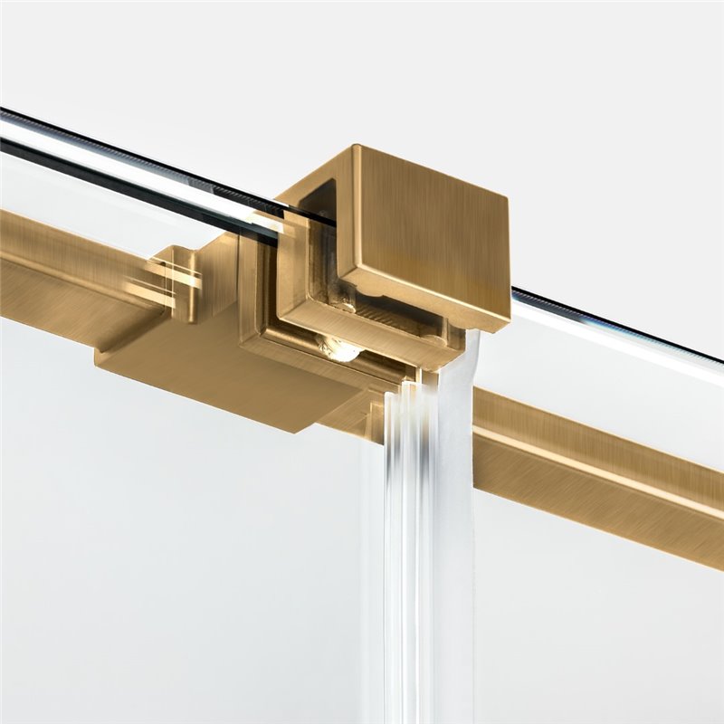 New Trendy Smart Parawan nawannowy gold brushed 1D U 110x150 cm- wspornik skośny (EXK-7788-WU)