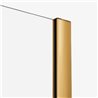 New Trendy Smart Parawan nawannowy gold brushed 1D U 110x150 cm- wspornik skośny (EXK-7788-WU)