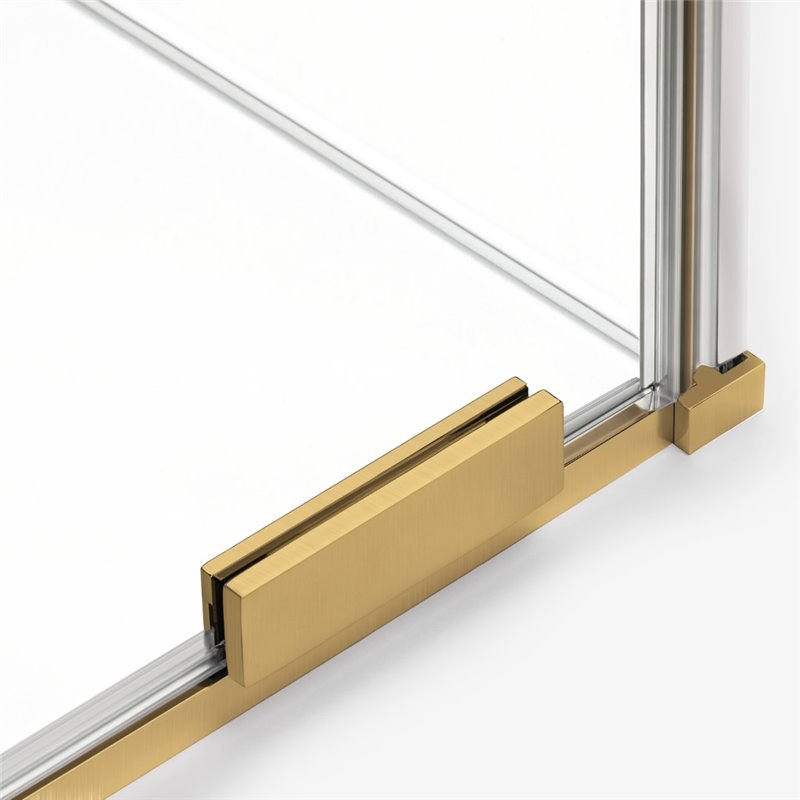New Trendy Smart Parawan nawannowy gold brushed 1D U 110x150 cm- wspornik skośny (EXK-7788-WU)