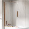 New Trendy Smart Parawan nawannowy copper brushed 1D U 90x150 cm (EXK-7801)