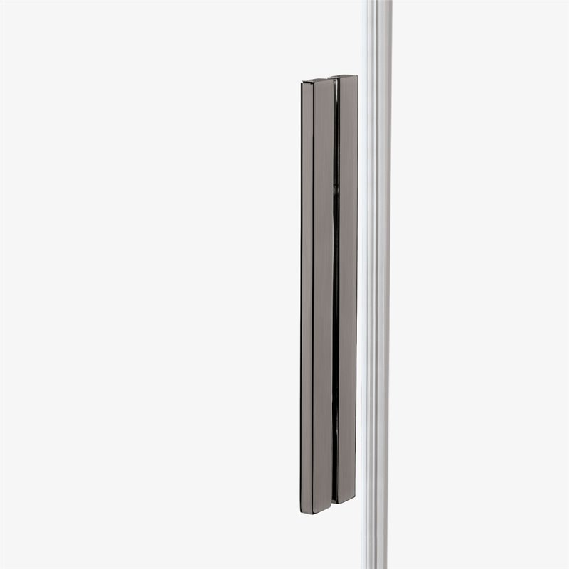 New Trendy Smart Parawan nawannowy gunmetal brushed 1D U 130x150 cm - wspornik skośny (EXK-7962-WU)