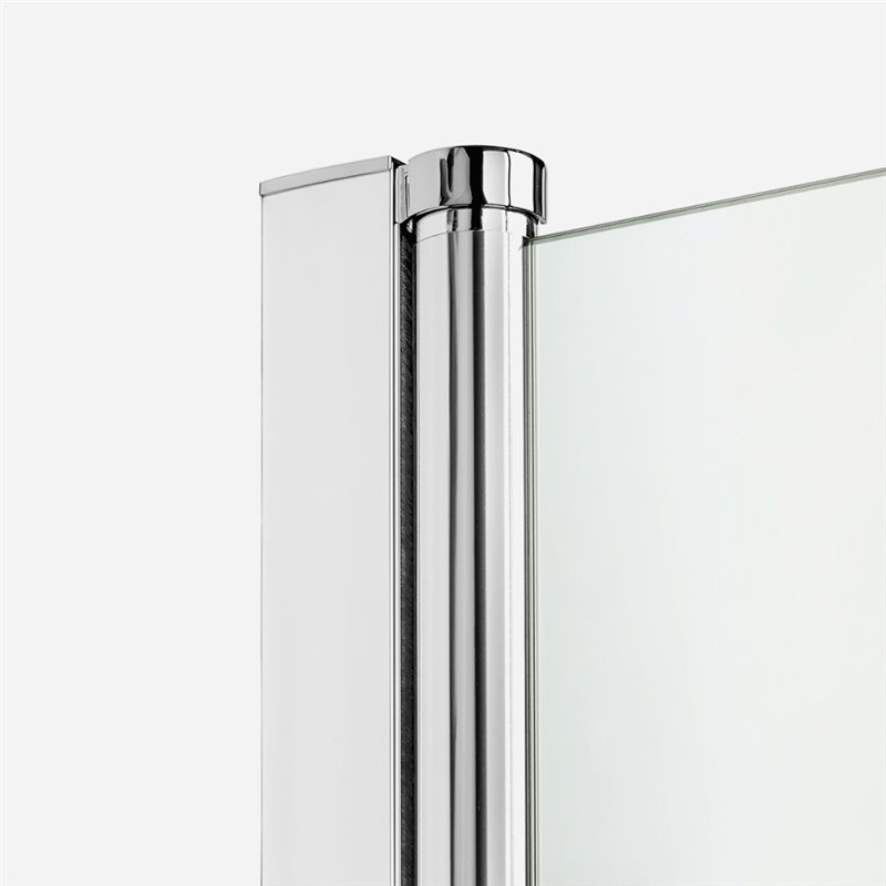 New Trendy New Soleo Drzwi wnękowe 2D U 150x195 cm szkło czyste 6mm Active Shield 2.0  (D-0266A)