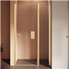 New Trendy New Soleo Drzwi wnękowe gold brushed 1D U 90x195 cm (D-0771A)