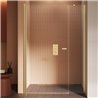 New Trendy New Soleo Drzwi wnękowe gold brushed 1D U 150x195 cm  (D-0991A)