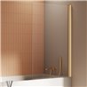 New Trendy New Soleo Parawan nawannowy gold brushed 1D U 50x140 cm (P-0178)
