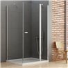 New Trendy New Soleo Kabina prysznicowa 1D prostokątna U 80x120x195 cm szkło czyste 6mm Active Shield 2.0 (K-4350)