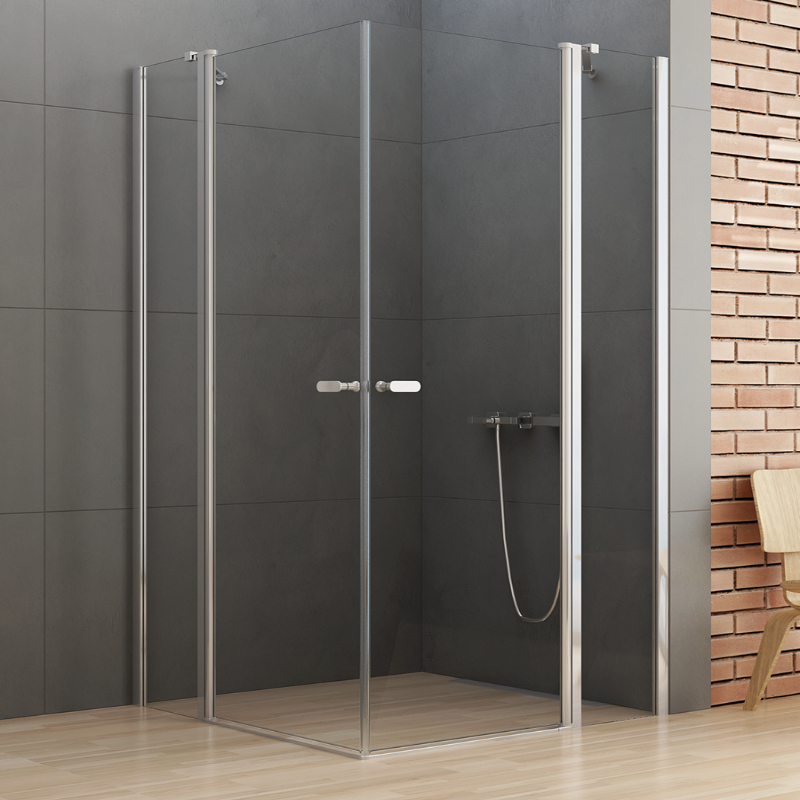 New Trendy New Soleo Kabina prysznicowa 2D prostokątna U 80x100x195 cm (K-4353)