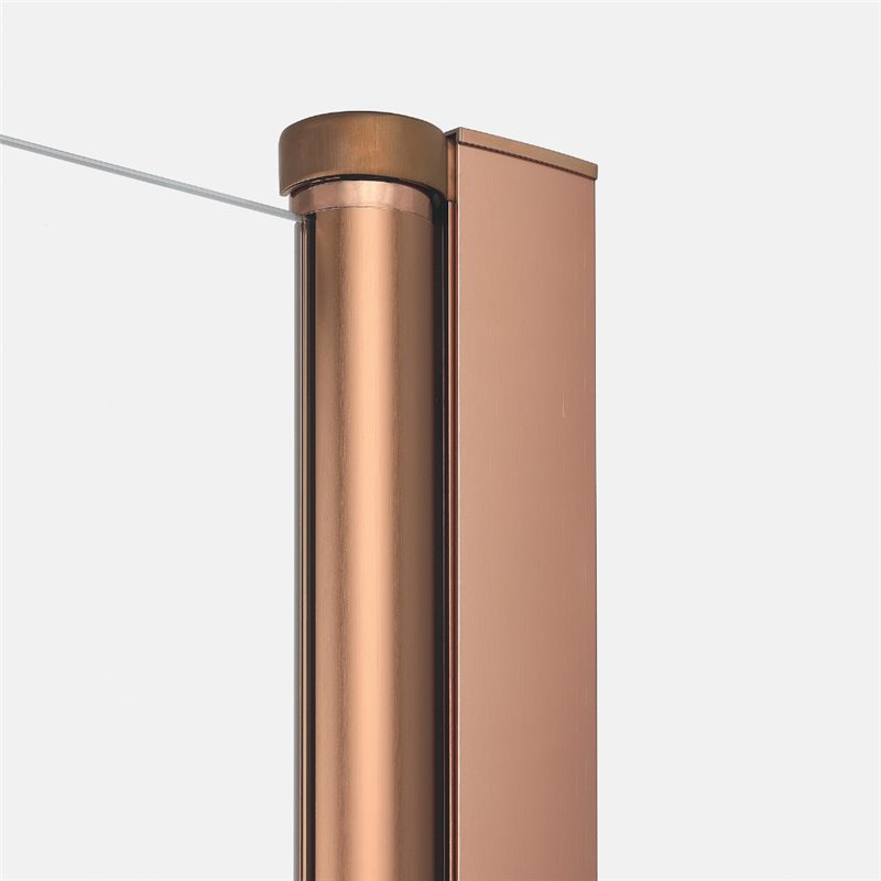 New Trendy New Soleo Drzwi wnękowe copper brushed 1D U 140x195 cm (D-0994A)