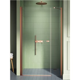 New Trendy New Soleo Drzwi wnękowe copper brushed 1D U 160x195 cm (D-0996A)