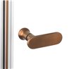 New Trendy New Soleo Drzwi wnękowe copper brushed 1D U 120x195 cm Active Shield 2.0  (D-0968A)