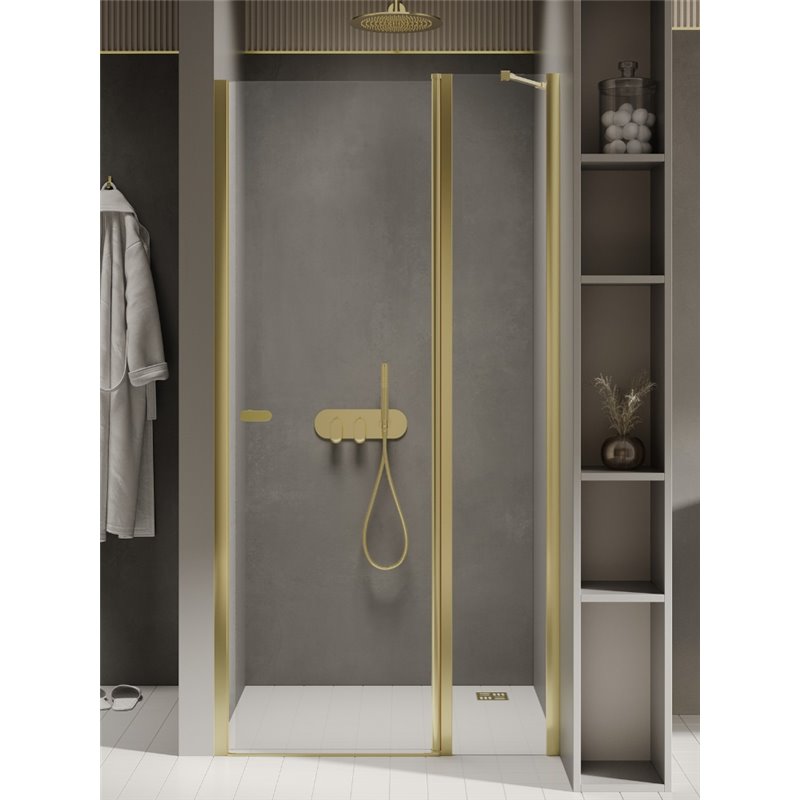 New Trendy New Soleo Drzwi wnękowe light gold 1D U 80x195 cm Active Shield 2.0 (D-0838A)