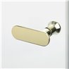 New Trendy New Soleo Kabina prysznicowa light gold 1D prostokątna  U 80x90x195 cm Active Shield 2.0 (K-4369)