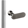 New Trendy New Soleo Drzwi wnękowe gunmetal brushed 1D U 110x195 cm Active Shield 2.0  (D-0972A)
