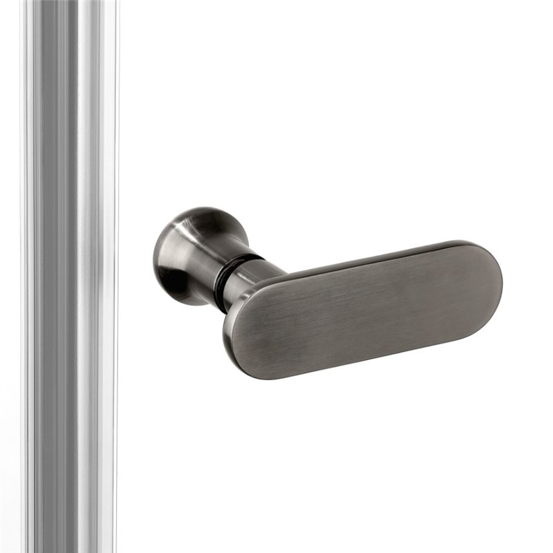 New Trendy New Soleo Drzwi wnękowe gunmetal brushed 1D U 130x195 cm Active Shield 2.0  (D-0974A)
