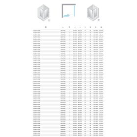 New Trendy Prime NZ4 Kabina prysznicowa gold brushed 1D prostokątna Lewa 130x80x200 cm Active Shield 2.0 (D-0790A/D-0329B)