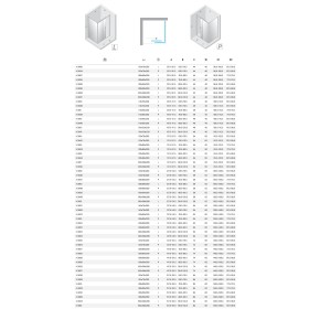 New Trendy Prime NZ4 Kabina prysznicowa gold brushed 1D prostokątna prawa 160x80x200 cm Active Shield 2.0 (K-3859)