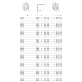 New Trendy Prime NZ4 Kabina prysznicowa copper brushed 1D prostokątna lewa 160x70x200 cm Active Shield 2.0 (D-0824A/D-0340B)