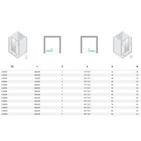 New Trendy Prime Drzwi wnękowe copper brushed 1D prawa 120x200 cm Active Shield 2.0 (D-0817A)