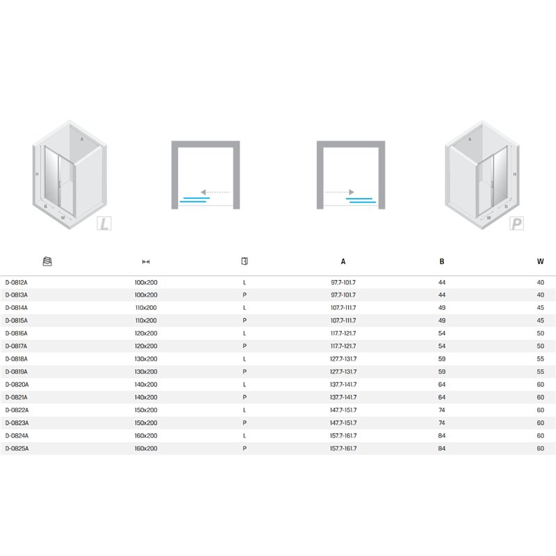 New Trendy Prime Drzwi wnękowe copper brushed 1D prawa 130x200 cm Active Shield 2.0 (D-0819A)