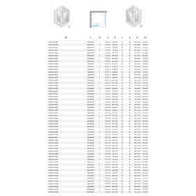 New Trendy Prime Kabina prysznicowa copper brushed 2D półokrągła R55 90x90x200 cm 6mm Active Shield 2.0 (K-3591)