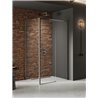 New Trendy Prime Kabina prysznicowa gunmetal brushed 1D prostokątna prawa 160x70x200 cm (D-0898A/D-0352B)