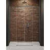 New Trendy Prime Drzwi wnękowe gunmetal brushed 2D U 160x200 cm Active Shield 2.0 (D-0902A)