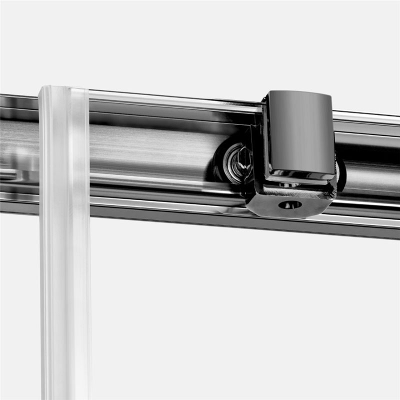 New Trendy Prime Kabina prysznicowa gunmetal brushed 1D prostokątna lewa 160x80x200 cmActive Shield 2.0 (K-4821)