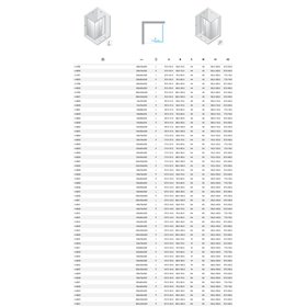 New Trendy Prime Kabina prysznicowa gunmetal brushed 1D prostokątna prawa 110x100x200 cmActive Shield 2.0 (K-4831)