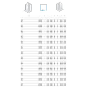 New Trendy Prime Kabina prysznicowa gunmetal brushed 1D prostokątna przyścienna lewa 130x80x200 cm Active Shield 2.0 (K-4865)