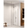 New Trendy Nesta Kabina prysznicowa WALK-IN U 120x200 cm szkło czyste 8mm Active Shield 2.0 - wpsornik sufitowy (K-1719-WS)