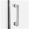 New Trendy Nesta Kabina prysznicowa WALK-IN U 120x200 cm szkło czyste 8mm Active Shield 2.0 - wpsornik sufitowy (K-1719-WS)