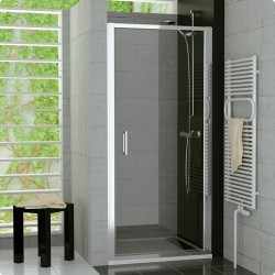SanSwiss Top-Line TOPP Drzwi Prysznicowe NA WYMIAR (80 - 100cm) Szkło Przezroczyste (TOPPSM25007)
