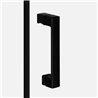 New Trendy Nesta Kabina prysznicowa black WALK-IN U 140x200 cm 8mm Active Shield 2.0 (K-1729)