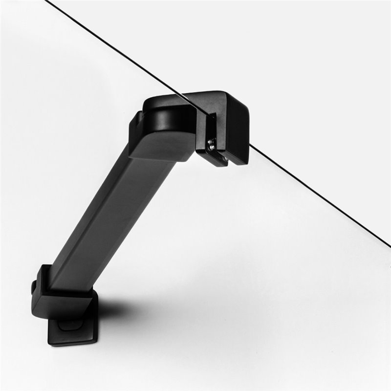 New Trendy Nesta Kabina black 2D prostokątna 80x110x200 cm Active Shield 2.0 (K-3759)