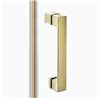 New Trendy Nesta Kabina prysznicowa light gold WALK-IN U 100x200 cm Active Shield 2.0  (K-1733)