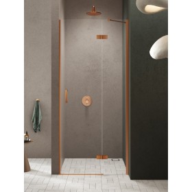 New Trendy Nesta Drzwi wnękowe copper brushed 1D prawa 90x200 cm Active Shield 2.0 (D-0920A)
