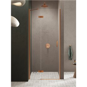 New Trendy Nesta Drzwi wnękowe copper brushed 1D lewa 100x200 cm Active Shield 2.0 (D-0921A)