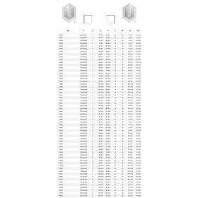 New Trendy Nesta Kabina copper brushed 1D kwadratowa lewa 120x120x200 cm Active Shield 2.0 (K-4619)