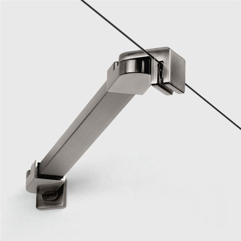 New Trendy Nesta Kabina gunmetal brushed 2D prostokątna 90x80x200 cm Active Shield 2.0 (K-4761)